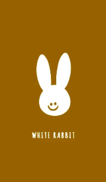 [LINE着せ替え] ホワイト ラビット .27の画像1