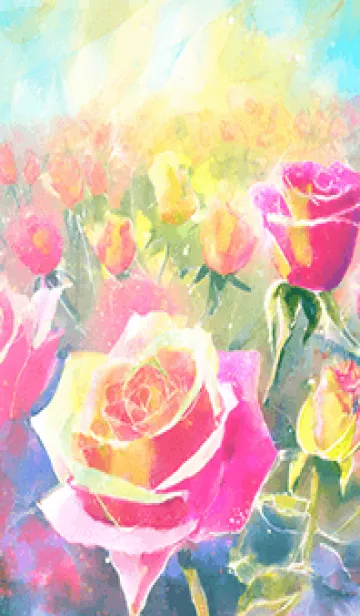 [LINE着せ替え] 薔薇(バラ)の花の着せかえ(R1247)の画像1