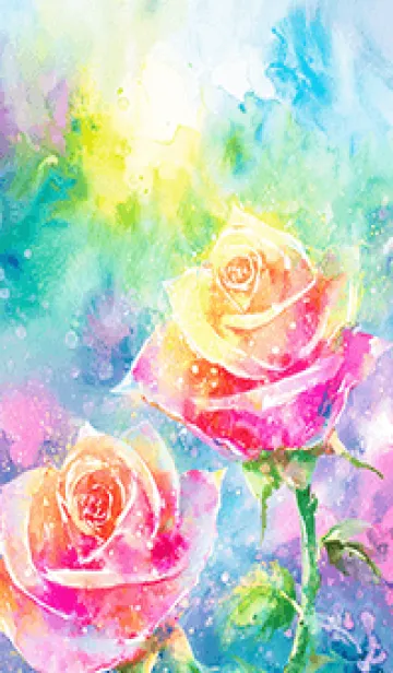 [LINE着せ替え] 薔薇(バラ)の花の着せかえ(R1250)の画像1