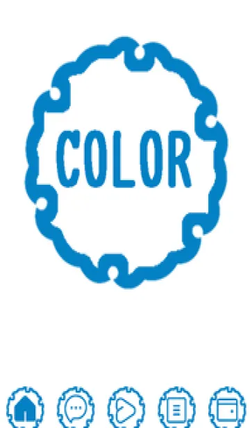 [LINE着せ替え] bw color G49の画像1