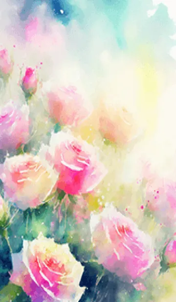 [LINE着せ替え] 薔薇(バラ)の花の着せかえ(R1252)の画像1