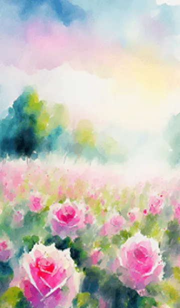 [LINE着せ替え] 薔薇(バラ)の花の着せかえ(R1254)の画像1