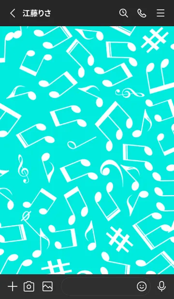 [LINE着せ替え] ミュージック スクワーズ 85の画像2