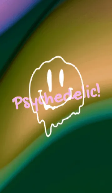 [LINE着せ替え] サイケデリック スマイル .77の画像1