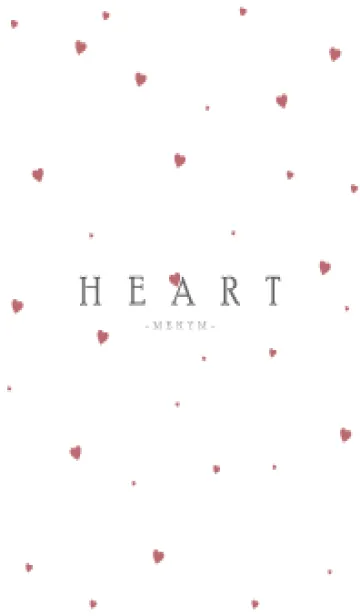 [LINE着せ替え] SMALL HEART -SIMPLE- 4の画像1