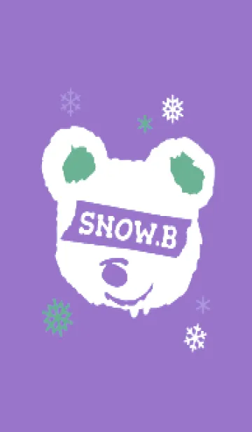 [LINE着せ替え] スノー ベアー .11の画像1