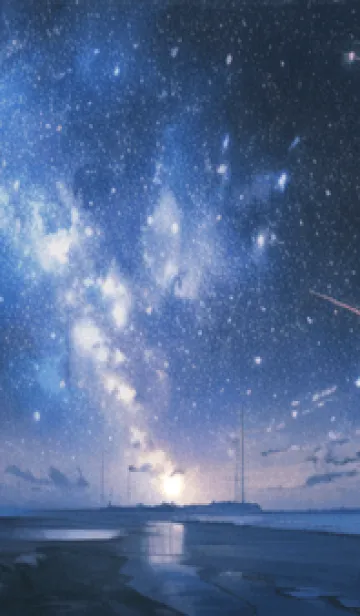 [LINE着せ替え] 銀河の冬空 #MQ119。の画像1
