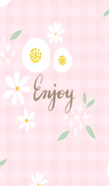 [LINE着せ替え] 大人可愛い白い花5の画像1