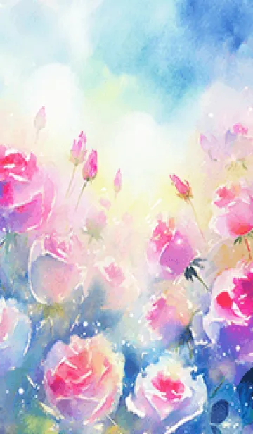 [LINE着せ替え] 薔薇(バラ)の花の着せかえ(R1274)の画像1