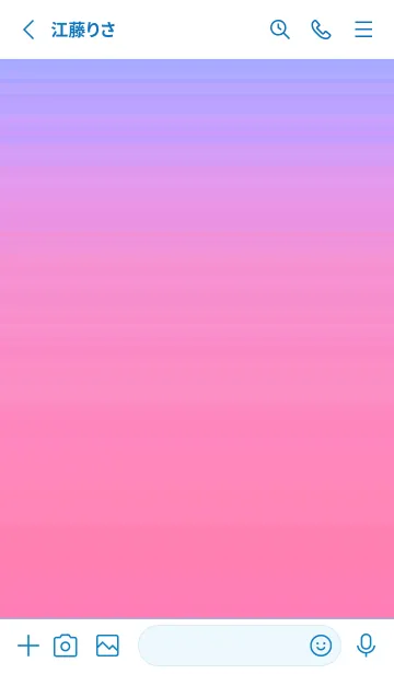 [LINE着せ替え] グラデーション シンプル アイコン 42の画像2