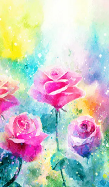 [LINE着せ替え] 薔薇(バラ)の花の着せかえ(R1276)の画像1