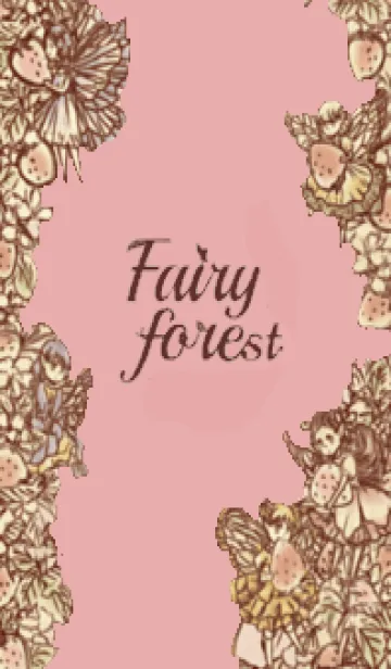 [LINE着せ替え] 妖精の森 fairy strawberryの画像1