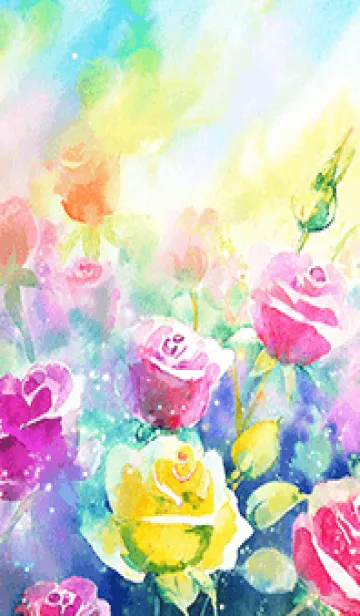 [LINE着せ替え] 薔薇(バラ)の花の着せかえ(R1278)の画像1