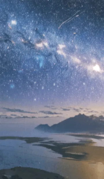 [LINE着せ替え] 銀河の冬空 #MQ17。の画像1