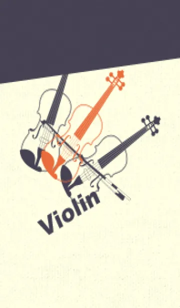 Violin 3カラー 柿色の着せ替えメイン画像