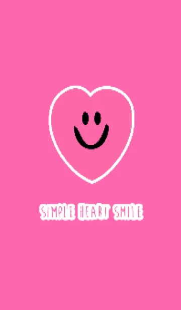 [LINE着せ替え] ハート スマイル .45の画像1