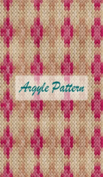argyle pattern embroidery 65の着せ替えメイン画像