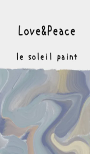 [LINE着せ替え] 油絵アート【le soleil paint 665】の画像1