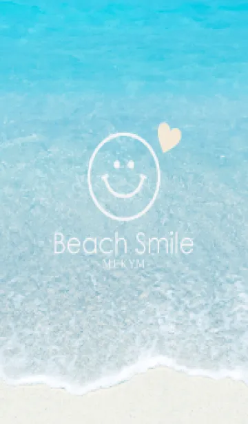 [LINE着せ替え] Beach Smile -HEART- 19の画像1