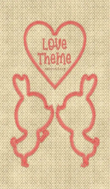 [LINE着せ替え] Love Theme Embroidery 36の画像1