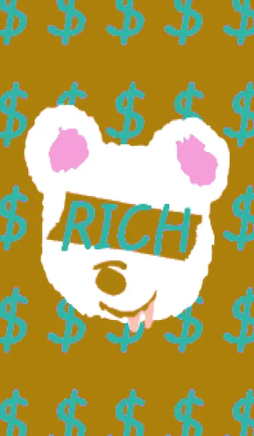 [LINE着せ替え] リッチ ベア 82の画像1