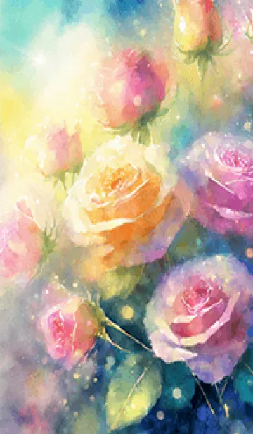 [LINE着せ替え] 薔薇(バラ)の花の着せかえ(R1298)の画像1