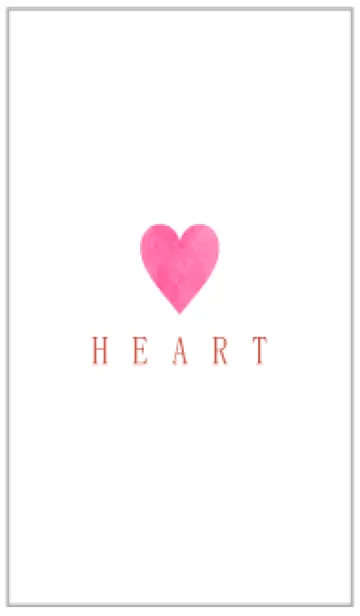 [LINE着せ替え] watercolor pink-HEART 96の画像1