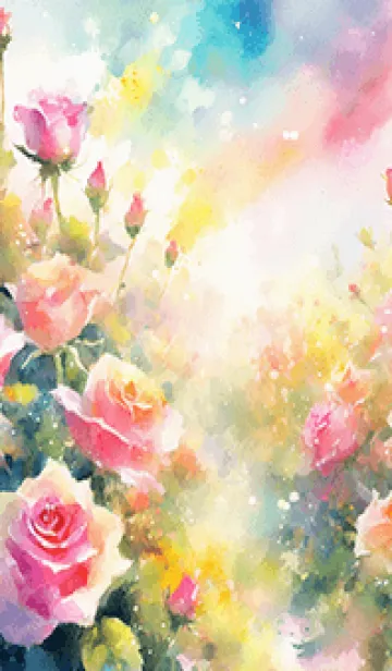 [LINE着せ替え] 薔薇(バラ)の花の着せかえ(R1302)の画像1