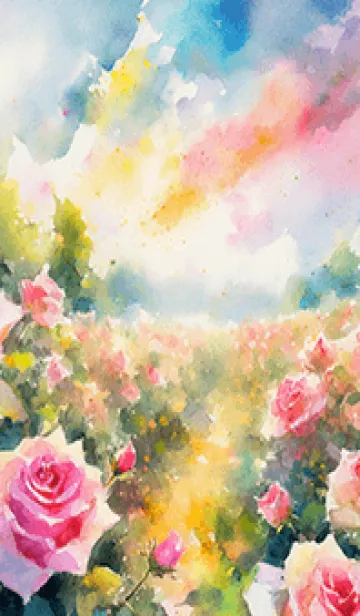 [LINE着せ替え] 薔薇(バラ)の花の着せかえ(R1304)の画像1