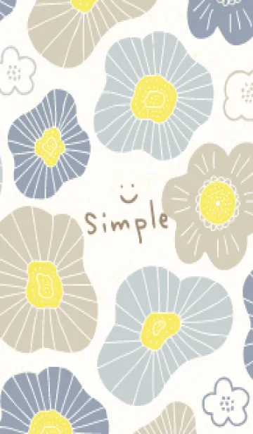 [LINE着せ替え] 北欧風 花々7の画像1