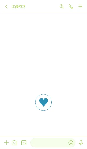 [LINE着せ替え] ミニ ハート♥77の画像2