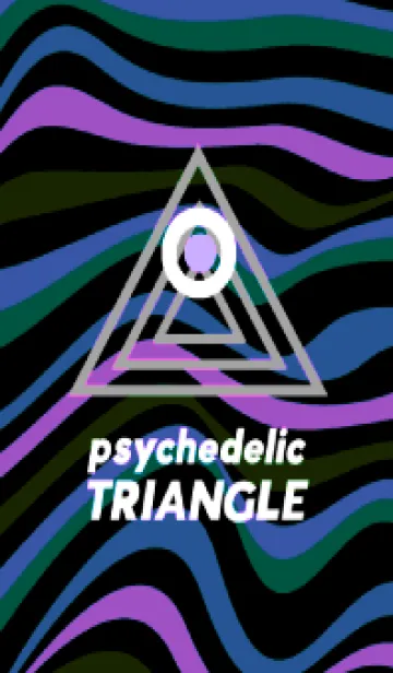 [LINE着せ替え] サイケデリック トライアングル 305の画像1