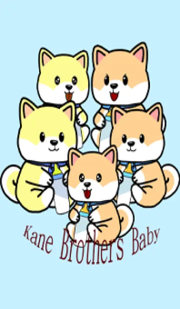 [LINE着せ替え] Native dog Kai En brother babyの画像1