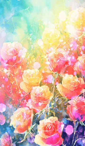 [LINE着せ替え] 薔薇(バラ)の花の着せかえ(R1327)の画像1