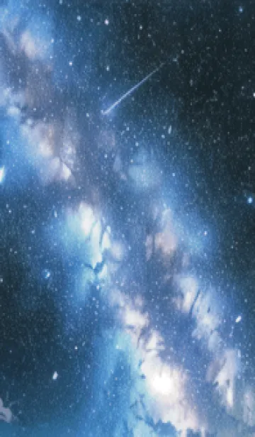 [LINE着せ替え] 銀河の冬空 #MU125。の画像1