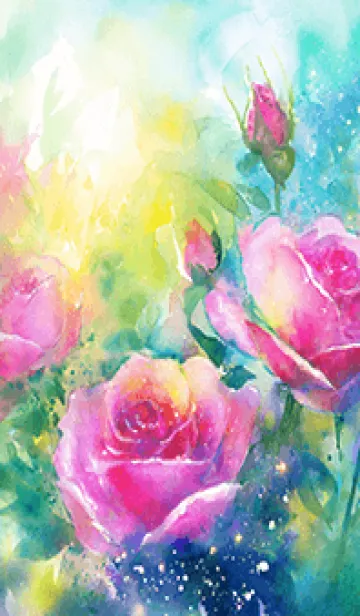 [LINE着せ替え] 薔薇(バラ)の花の着せかえ(R1338)の画像1