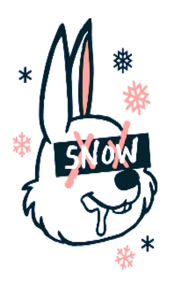 [LINE着せ替え] スノーラビット .33の画像1