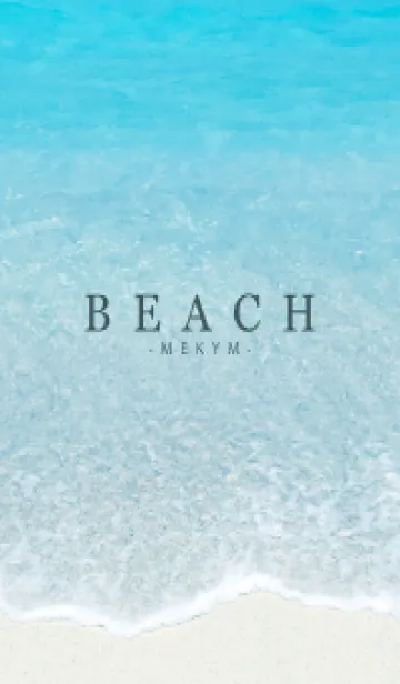 [LINE着せ替え] BEACH HAWAII-BLUE 8の画像1