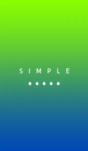 [LINE着せ替え] シンプル ミニドット グラデーション 1の画像1