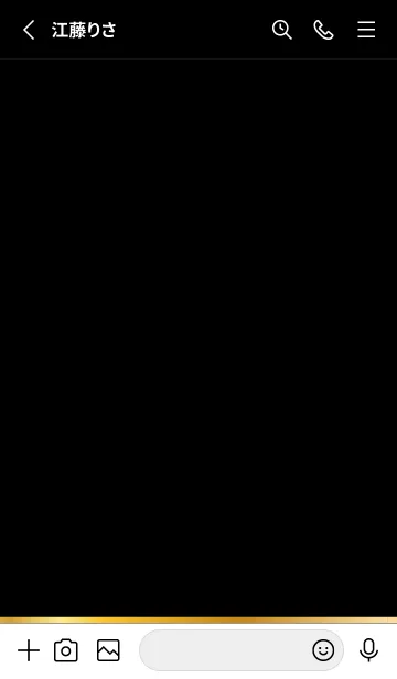 [LINE着せ替え] Gold Butterfly-MEKYM 16の画像2