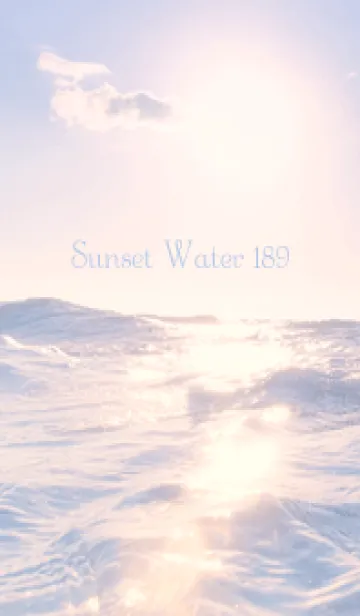 [LINE着せ替え] SunsetWater 189の画像1