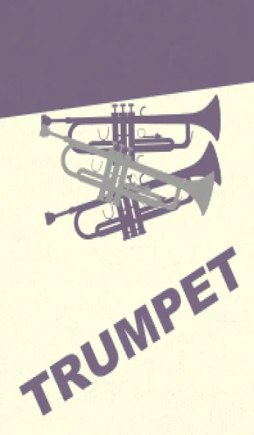 [LINE着せ替え] Trumpet CLR アッシュグレイの画像1