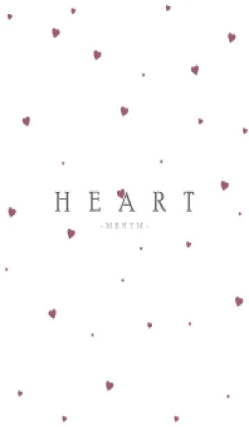 [LINE着せ替え] SMALL HEART -SIMPLE- 5の画像1