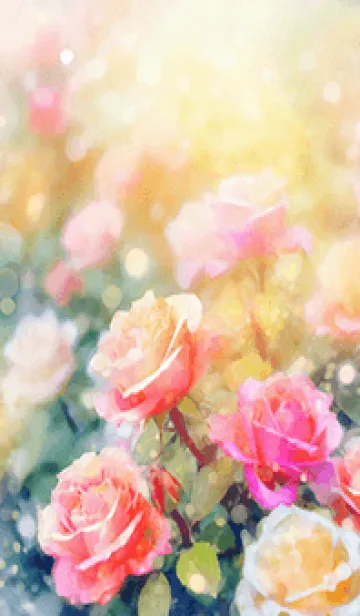 [LINE着せ替え] 薔薇(バラ)の花の着せかえ(R1382)の画像1