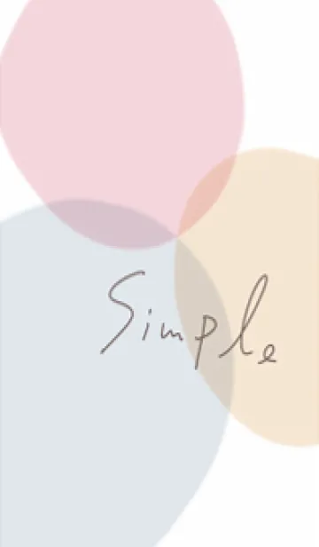 [LINE着せ替え] シンプルナチュラルでかわいい♪3の画像1