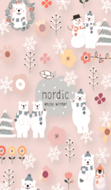 [LINE着せ替え] babypink♡お洒落な冬09_1の画像1