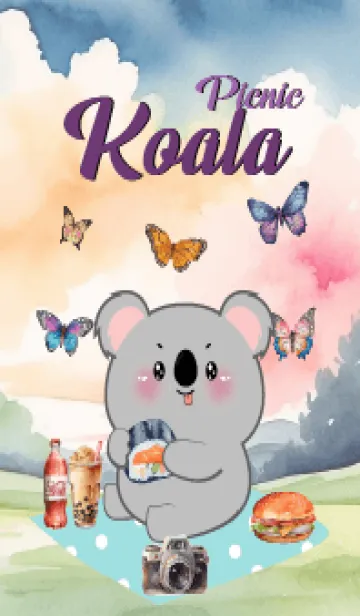 [LINE着せ替え] Love Koala Love Picnic Theme (JP)の画像1