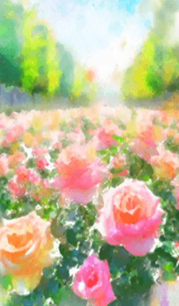 [LINE着せ替え] 薔薇(バラ)の花の着せかえ(R1395)の画像1