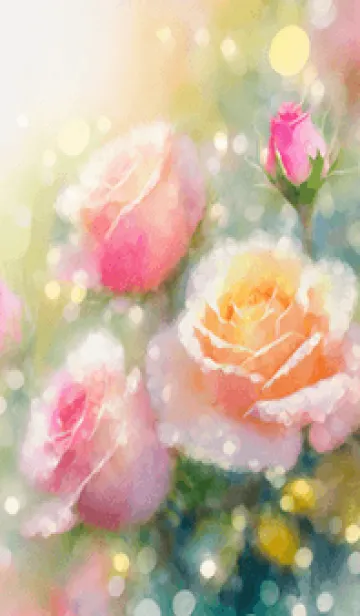 [LINE着せ替え] 薔薇(バラ)の花の着せかえ(R1398)の画像1