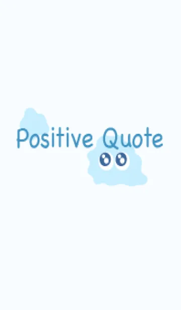[LINE着せ替え] Positive Quoteの画像1